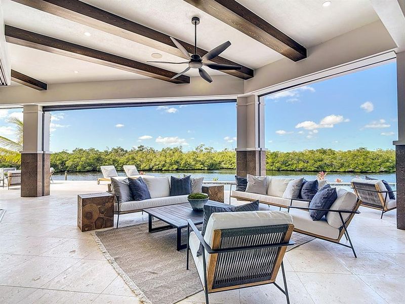 Exterior details and patio area of a home in , Fort Myers (Image 29).