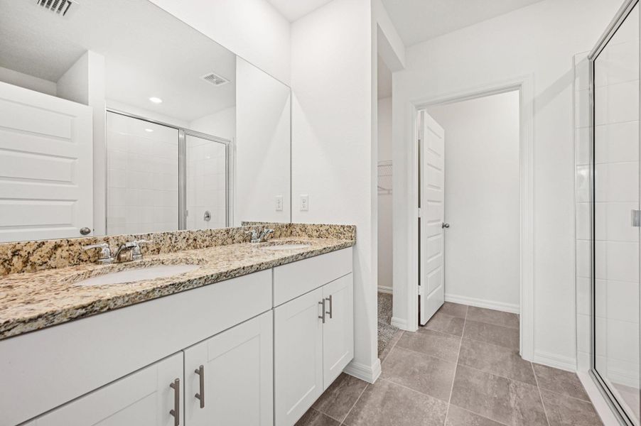 Furnished interior view inside a new home in Hampton Park - Classic Series, Vero Beach (Image 4).