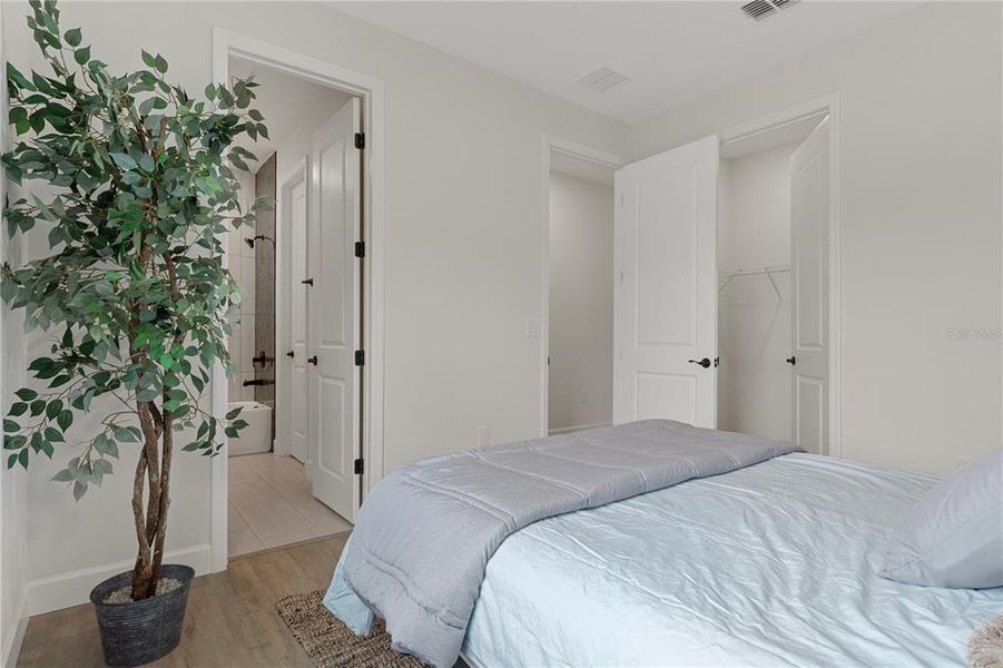 Furnished interior view inside a new home in , Dunnellon (Image 42).