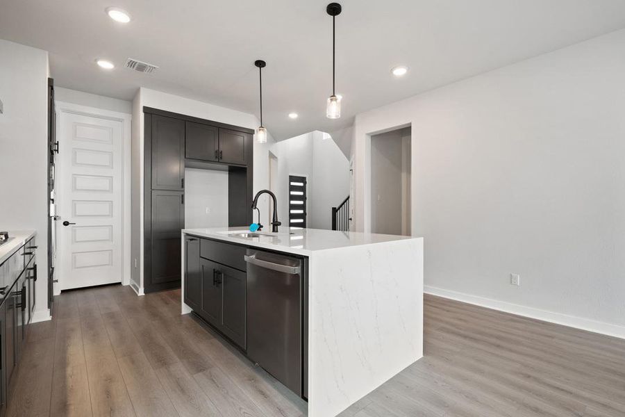 Furnished interior view inside a new home in Flora, Hutto (Image 4).