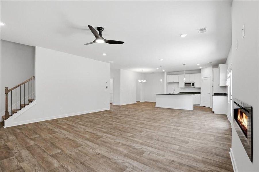 Spacious, unfurnished interior of a new home in Fern Dale, Fairburn (Image 28). Spacious, unfurnished interior of a new home in Fern Dale, Fairburn (Image 28).