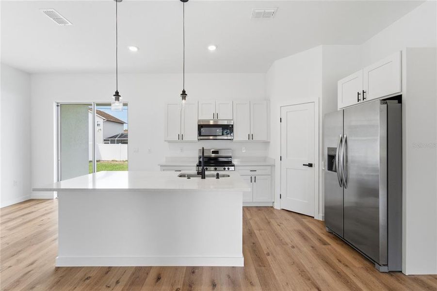 Furnished interior view inside a new home in , Ocala (Image 8).