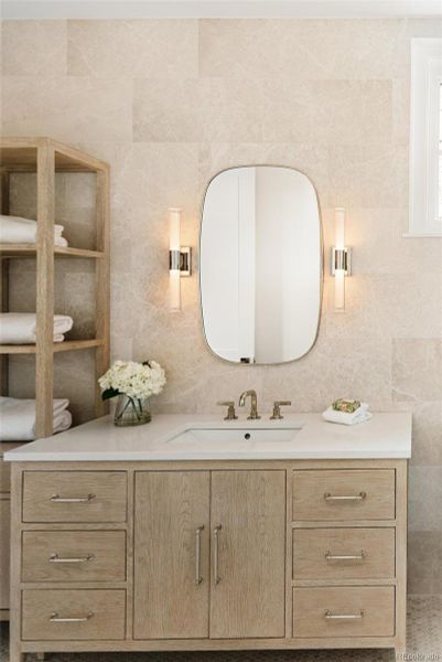 Furnished interior view inside a new home in , Denver (Image 13).