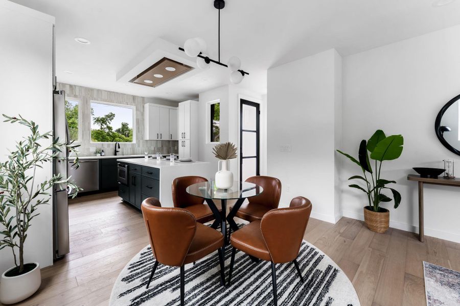 Furnished interior view inside a new home in , Austin (Image 9).