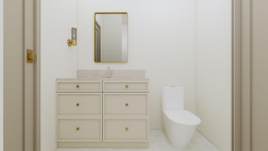 Bath 2 rendering Bath 2 rendering