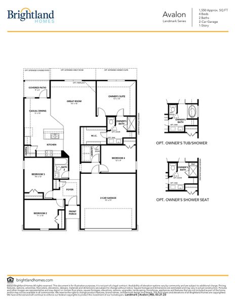 Avalon Floor Plan