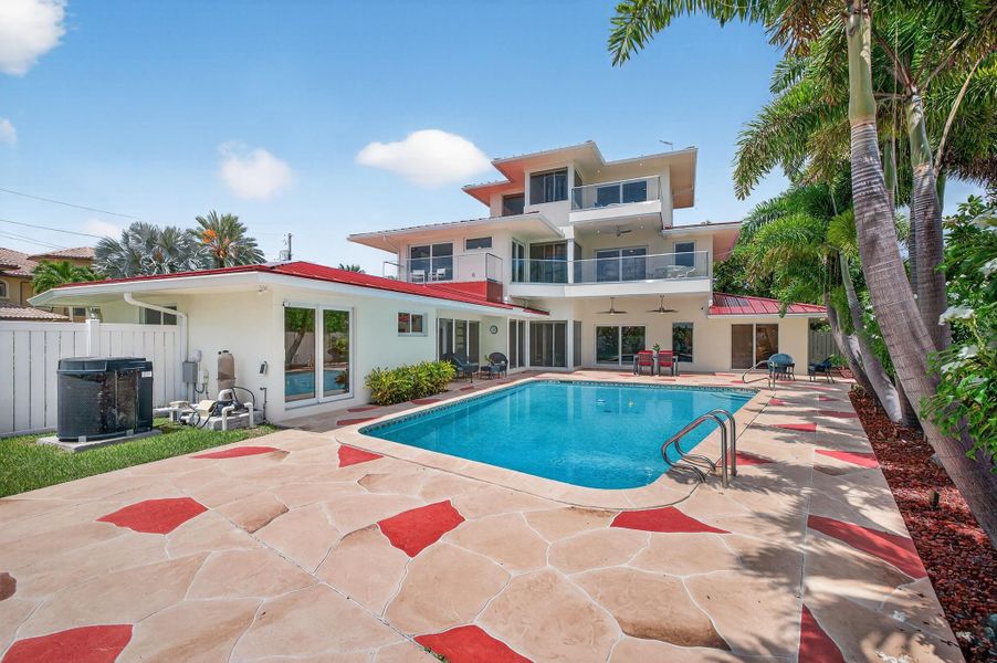Front exterior of a new home in , Fort Lauderdale, FL, highlighting curb appeal (Image 1).