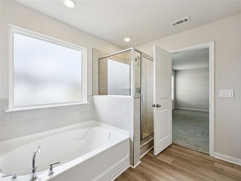 Furnished interior view inside a new home in Harmony Manor, Fairburn (Image 4).