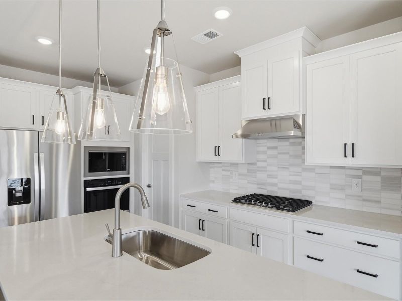 Furnished interior view inside a new home in Ashby Woods, Boiling Springs (Image 4).