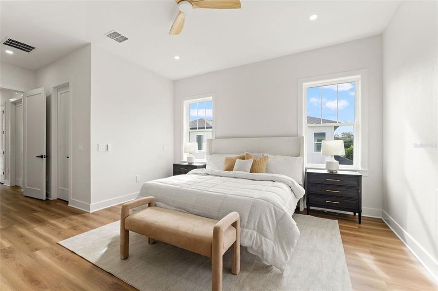 Furnished interior view inside a new home in , Seminole (Image 40).