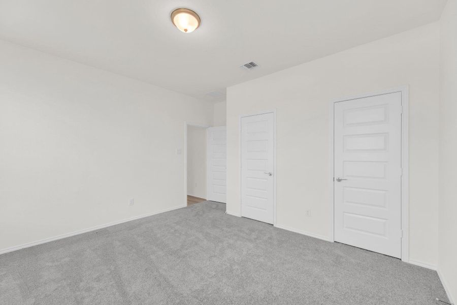 Spacious, unfurnished interior of a new home in Salerno - Classic Collection, Round Rock (Image 21). Spacious, unfurnished interior of a new home in Salerno - Classic Collection, Round Rock (Image 21).