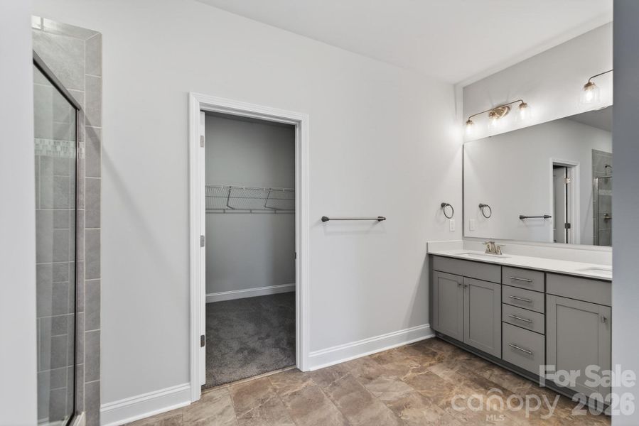 Furnished interior view inside a new home in Crystal Village, Albemarle (Image 7).