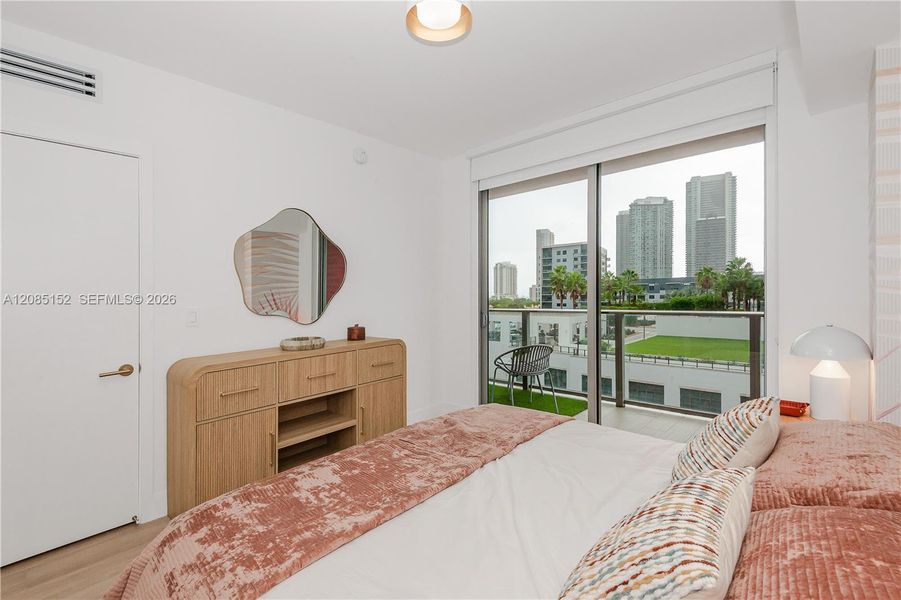 Furnished interior view inside a new home in , Miami (Image 3).