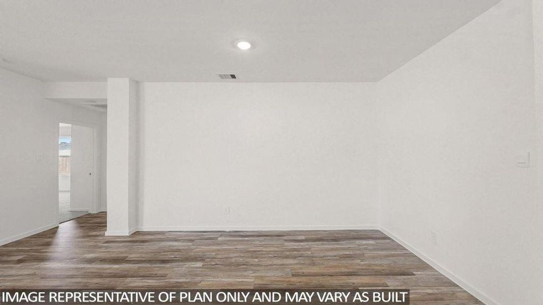Spacious, unfurnished interior of a new home in New Waverly Station, New Waverly (Image 11).