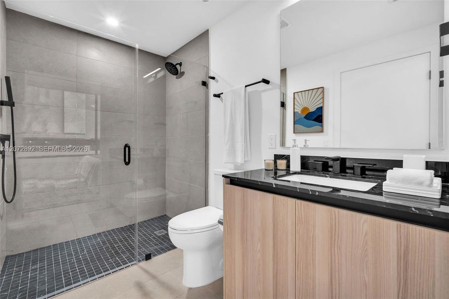 Furnished interior view inside a new home in , Miami (Image 7).