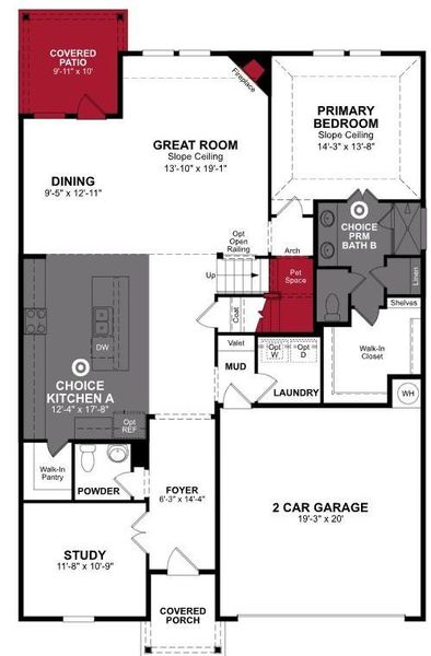 Beazer Homes Stark Farms Cascade floorplan. Beazer Homes Stark Farms Cascade floorplan.