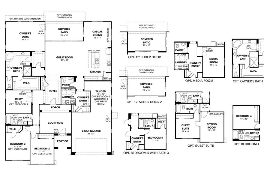 Explore luxury residential architecture with this single-family home design featuring elegant spaces and modern comfort.