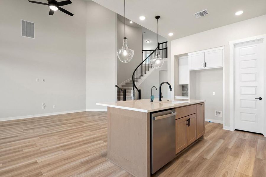 Furnished interior view inside a new home in Lagos Reserve, Manor (Image 11).
