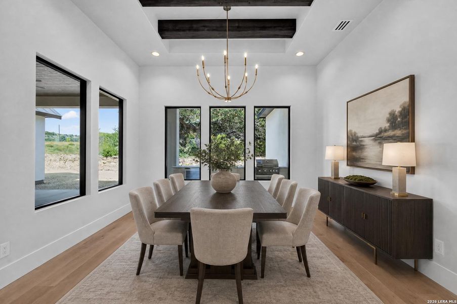 Furnished interior view inside a new home in , San Antonio (Image 11).