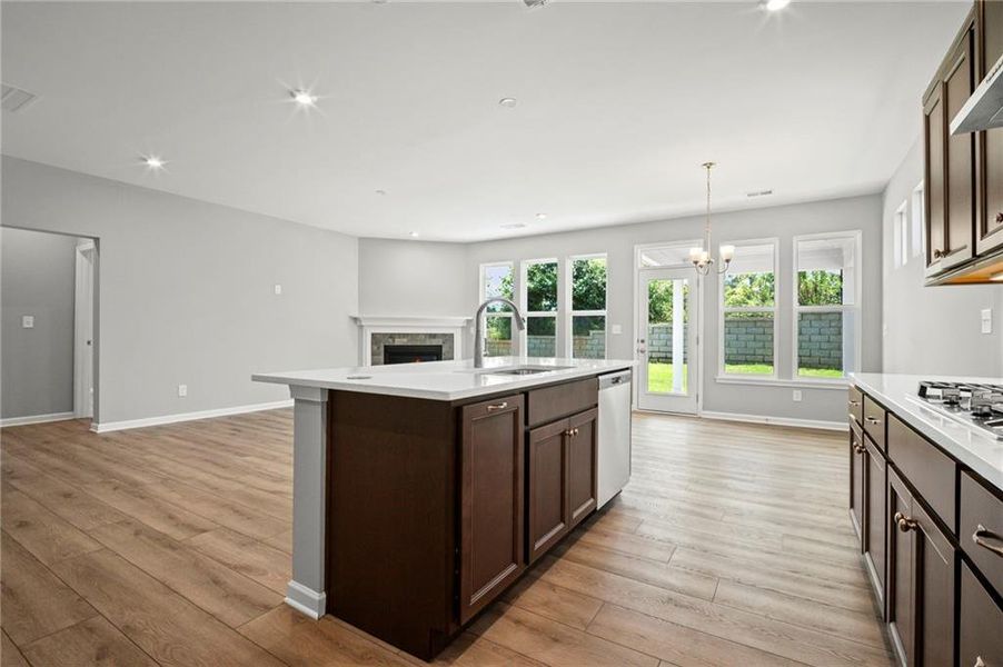 Furnished interior view inside a new home in Laurel Farms, Dallas (Image 7).
