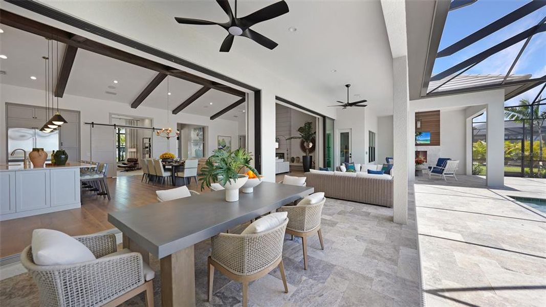 Exterior details and patio area of a home in , Venice (Image 23).
