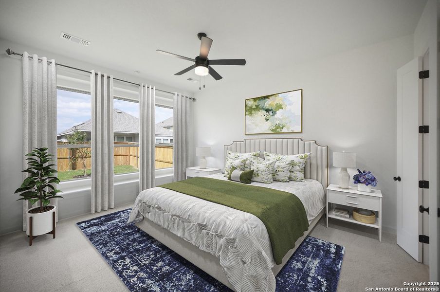 Furnished interior view inside a new home in , New Braunfels (Image 11). Furnished interior view inside a new home in , New Braunfels (Image 11).