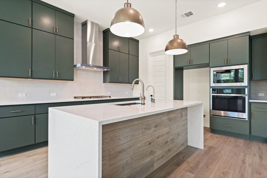 Furnished interior view inside a new home in Heritage, Dripping Springs (Image 13).