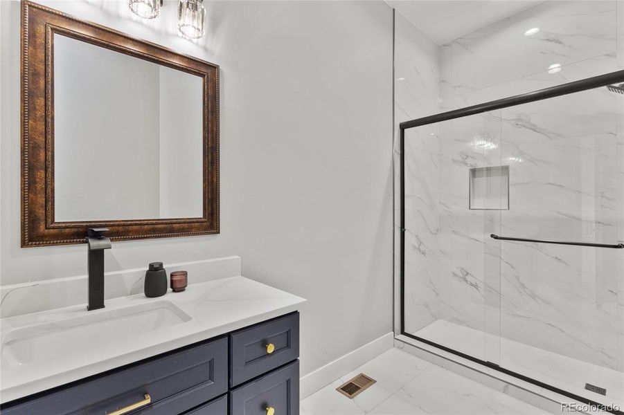 Furnished interior view inside a new home in , Brighton (Image 12). Furnished interior view inside a new home in , Brighton (Image 12).