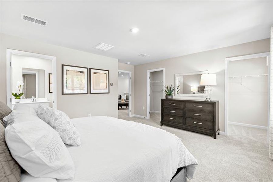 Representative furnished interior of a home built from the Woodford by Ryan Homes in Liberty Grove Single Family Homes, China Grove (Image 38). Representative furnished interior of a home built from the Woodford by Ryan Homes in Liberty Grove Single Family Homes, China Grove (Image 38).