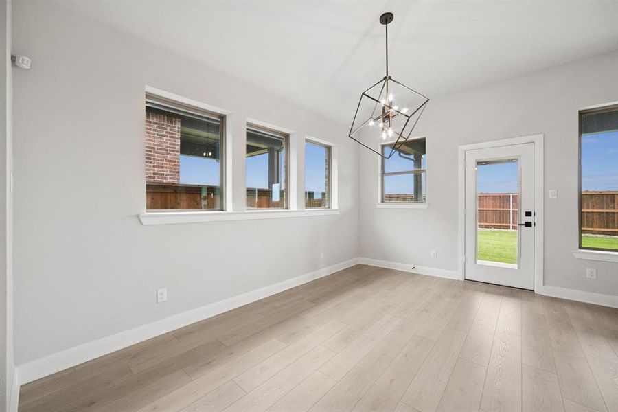 Spacious, unfurnished interior of a new home in Creekshaw – Classic, Royse City (Image 22). Spacious, unfurnished interior of a new home in Creekshaw – Classic, Royse City (Image 22).