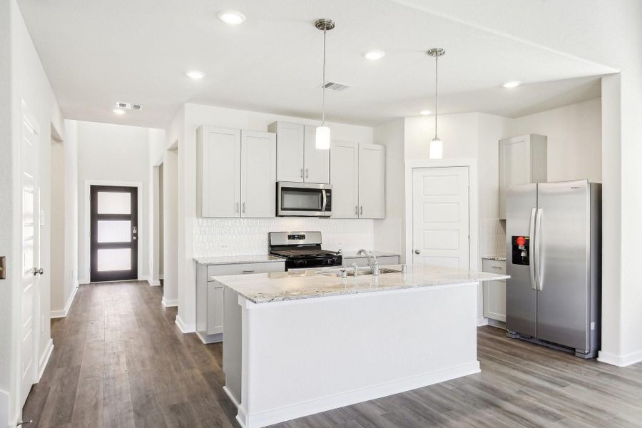 Photo is not of the actual home but is an inspirational photo of builder’s model home and may depict options, furnishings, and/or decorator features that are not included.