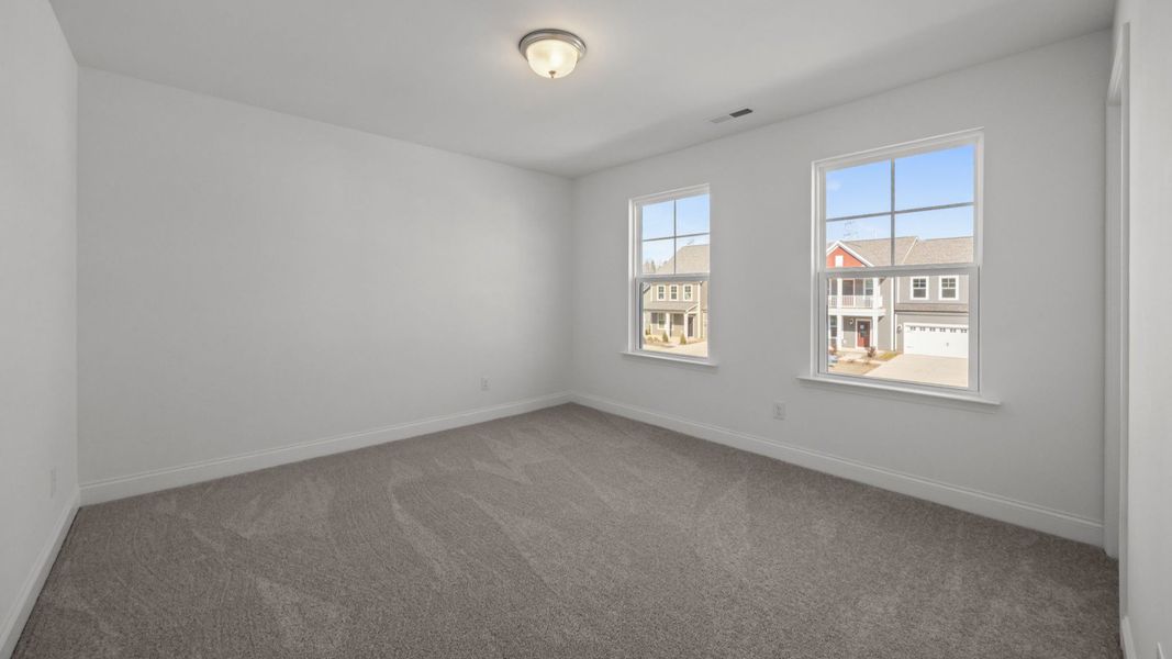 The Burton Plan by DRB homes at Lakeside Glen, in York SC -Bedroom