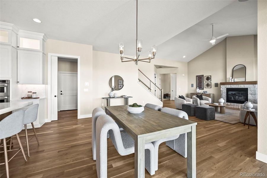 Furnished interior view inside a new home in , Louisville (Image 18). Furnished interior view inside a new home in , Louisville (Image 18).