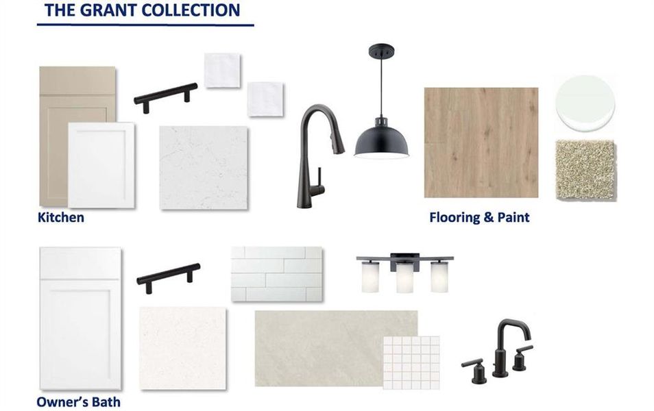 Sample of building materials used in homes in Settingdown Farms, Cumming (Image 3).