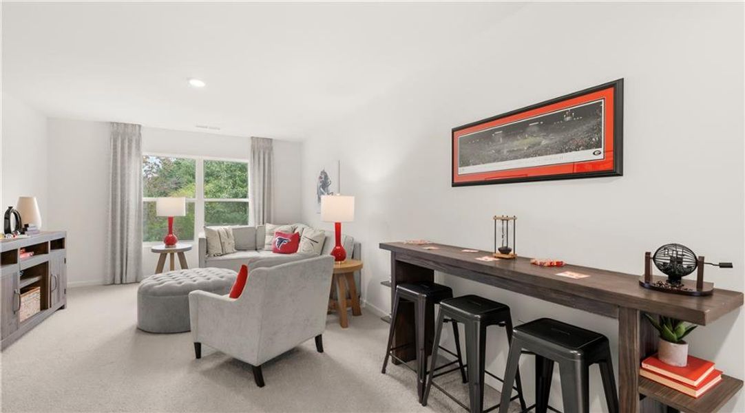 Furnished interior view inside a new home in Bridle Creek, Locust Grove (Image 13).