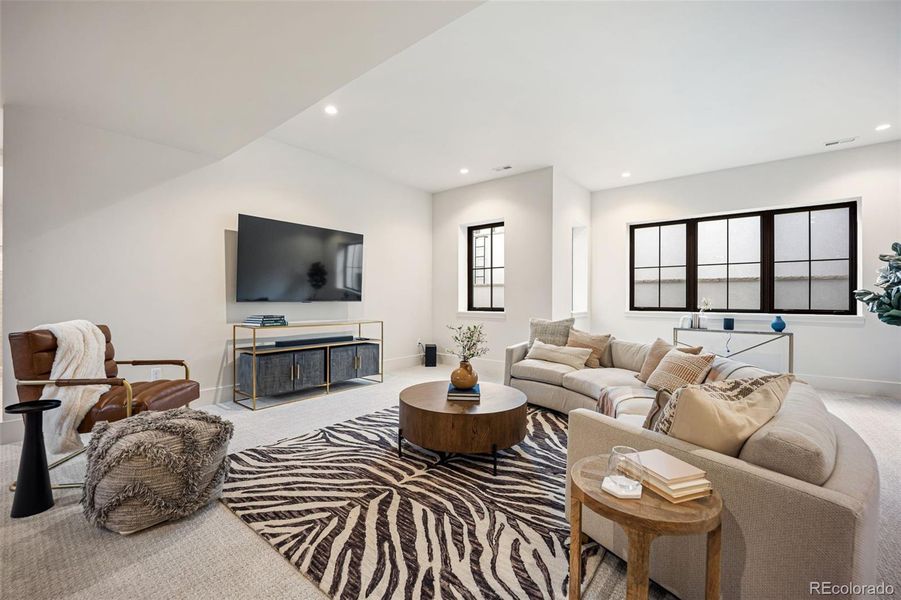 Furnished interior view inside a new home in , Colorado Springs (Image 20).
