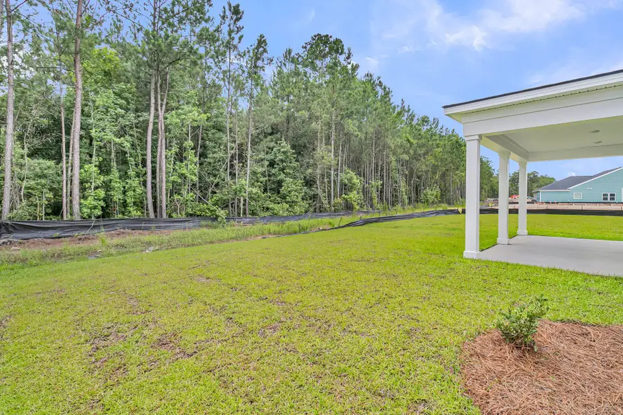 Exterior details and patio area of a home in Tea Farm, Ravenel (Image 27).
