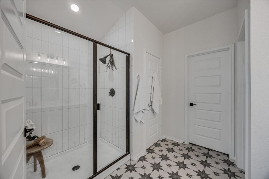 Furnished interior view inside a new home in Retreat at San Gabriel, Georgetown (Image 32).