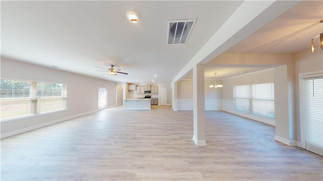 Spacious, unfurnished interior of a new home in Holliday Pass, Griffin (Image 24).