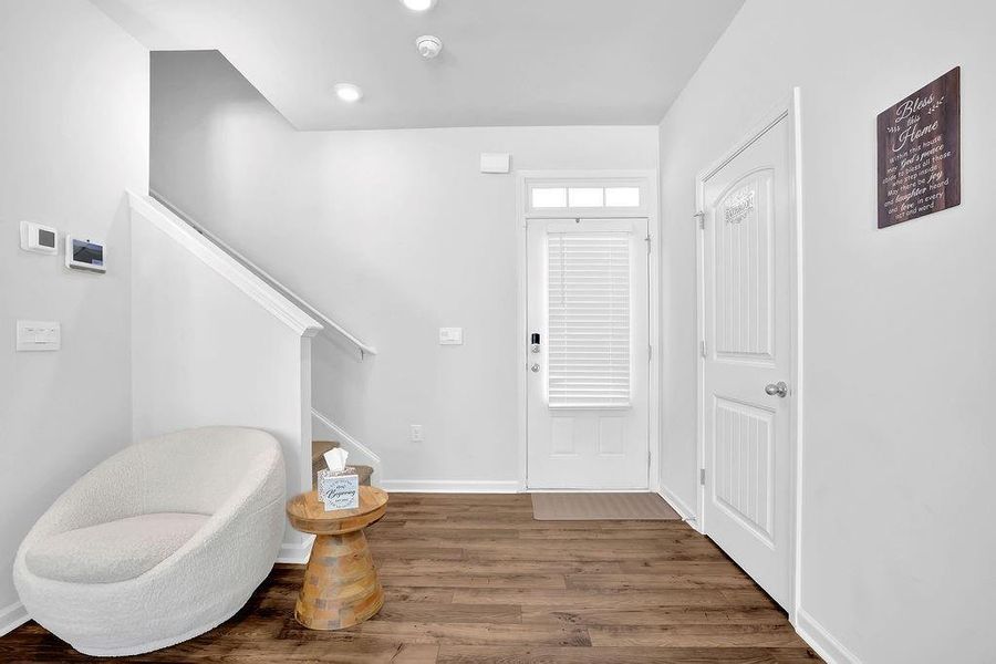 Furnished interior view inside a new home in Etowah Preserve, Dawsonville (Image 7).