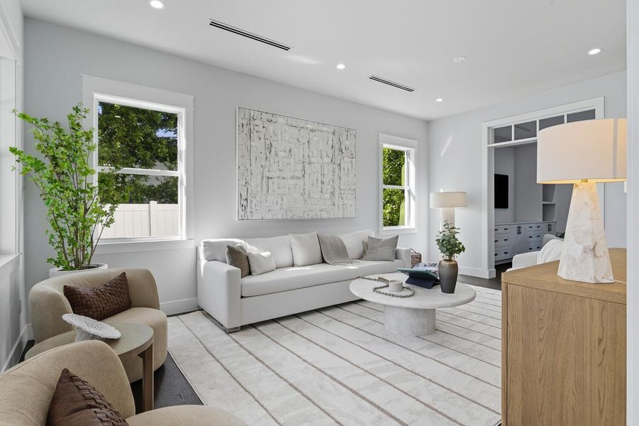 Furnished interior view inside a new home in , Palm Beach Gardens (Image 4).