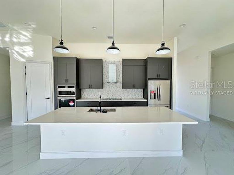 Furnished interior view inside a new home in , Port Charlotte (Image 8). Furnished interior view inside a new home in , Port Charlotte (Image 8).