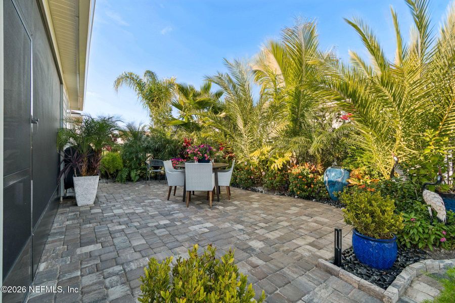 Exterior details and patio area of a home in , St. Augustine (Image 38).