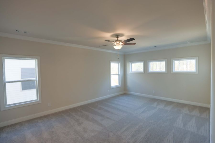 Representative unfurnished interior of a home built from the The Bennett by The Providence Group in Aberdeen, Hoschton (Image 35).