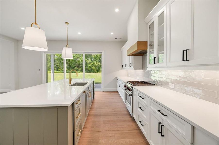 Furnished interior view inside a new home in , Canton (Image 7).
