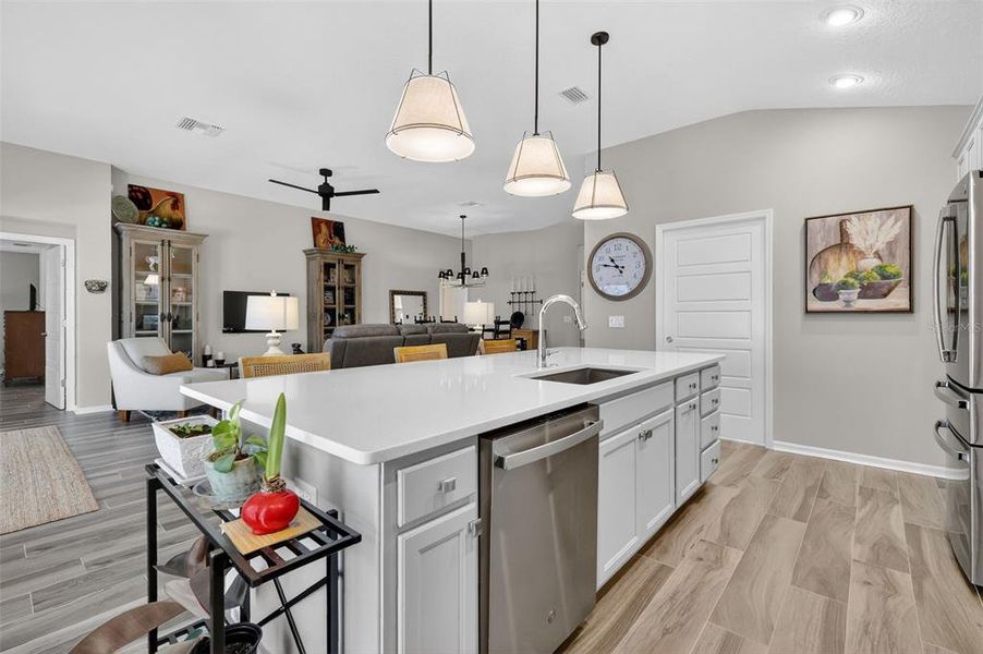 Furnished interior view inside a new home in , The Villages (Image 10). Furnished interior view inside a new home in , The Villages (Image 10).