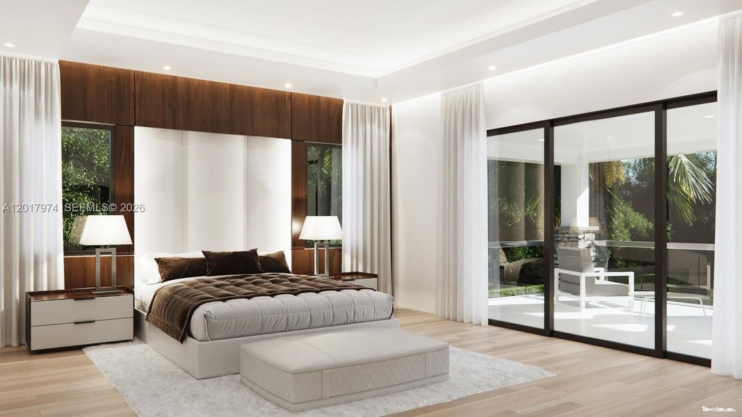 Furnished interior view inside a new home in , Plantation (Image 4).