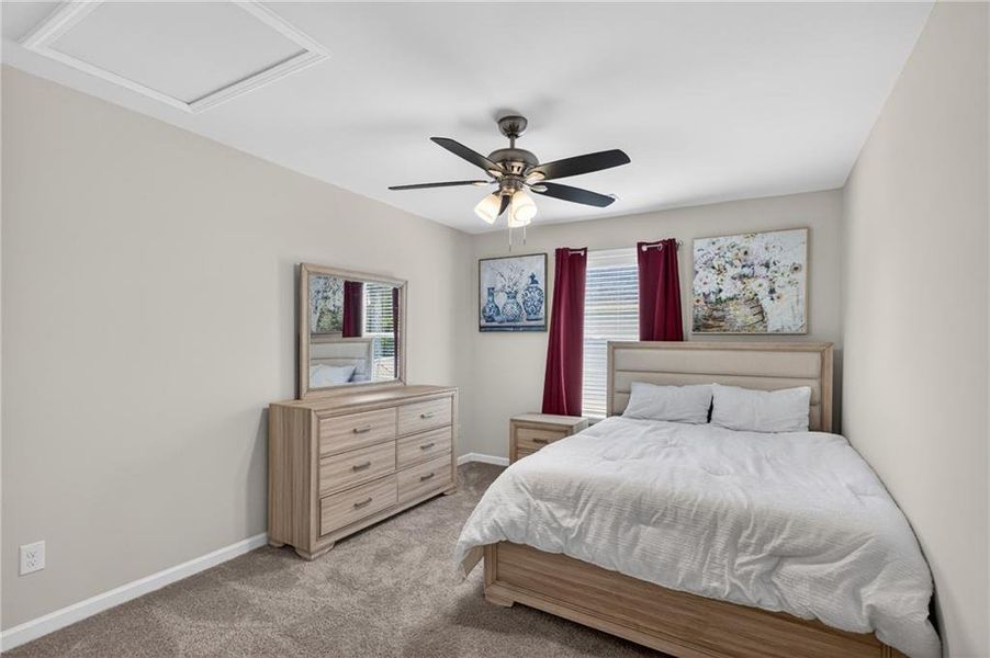 Furnished interior view inside a new home in , Braselton (Image 13).