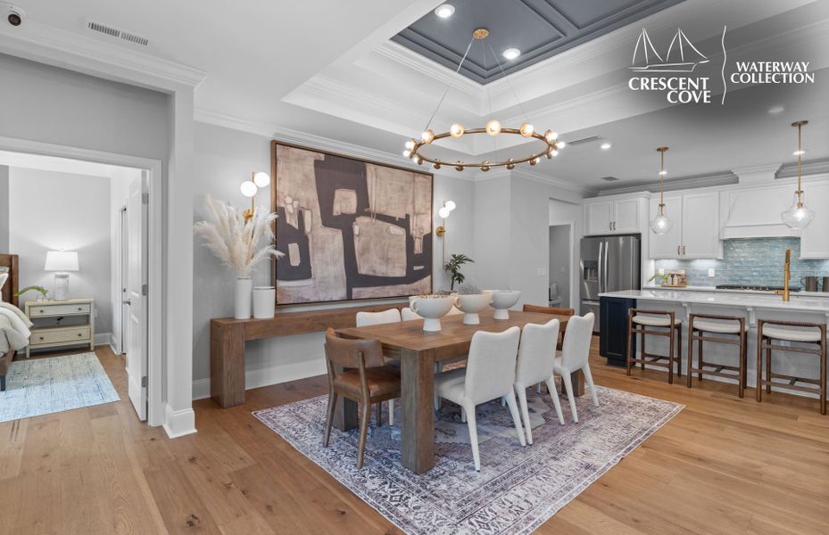 Representative furnished interior of a home built from the Stardom - Waterway Collection by Pulte Homes in Crescent Cove, Myrtle Beach (Image 15).