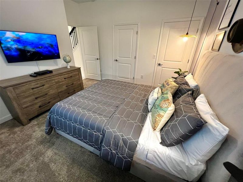 Furnished interior view inside a new home in , Davenport (Image 10).